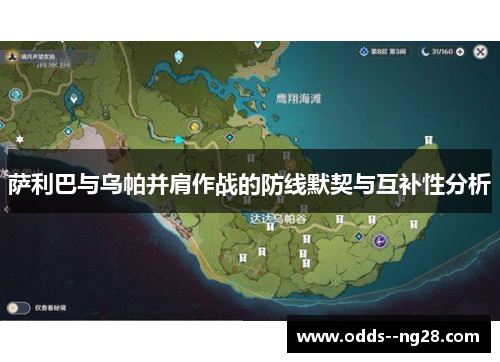 萨利巴与乌帕并肩作战的防线默契与互补性分析